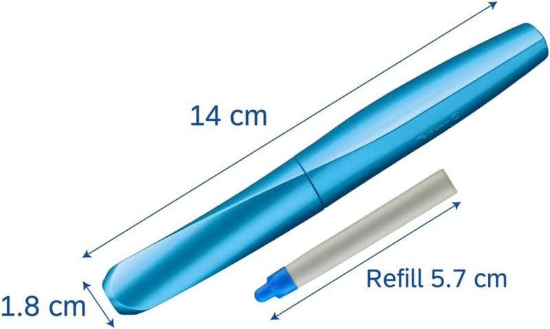 Pelikan خرطوشة حبر قلم بيليكان غريفكس 960575 - عبوة blister مكونة من 2 × 5 (أزرق) - Image 3